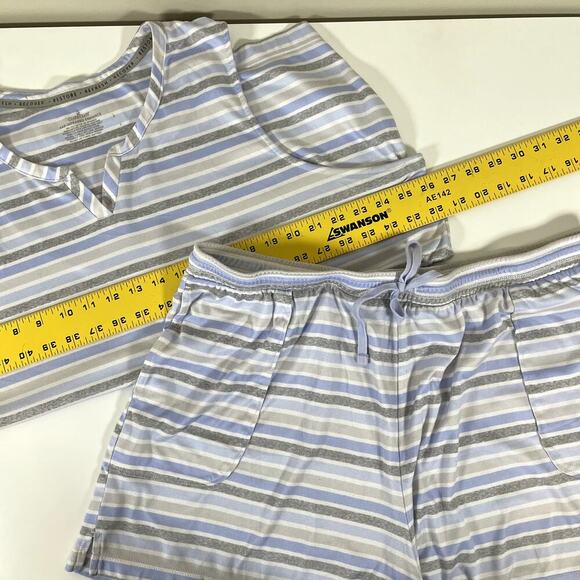 CUDDL DUDS 2 Piece Far Infared Pajama‎ Shorts Sleep Set XXL/XL Lounge Leisure - Picture 3 of 8